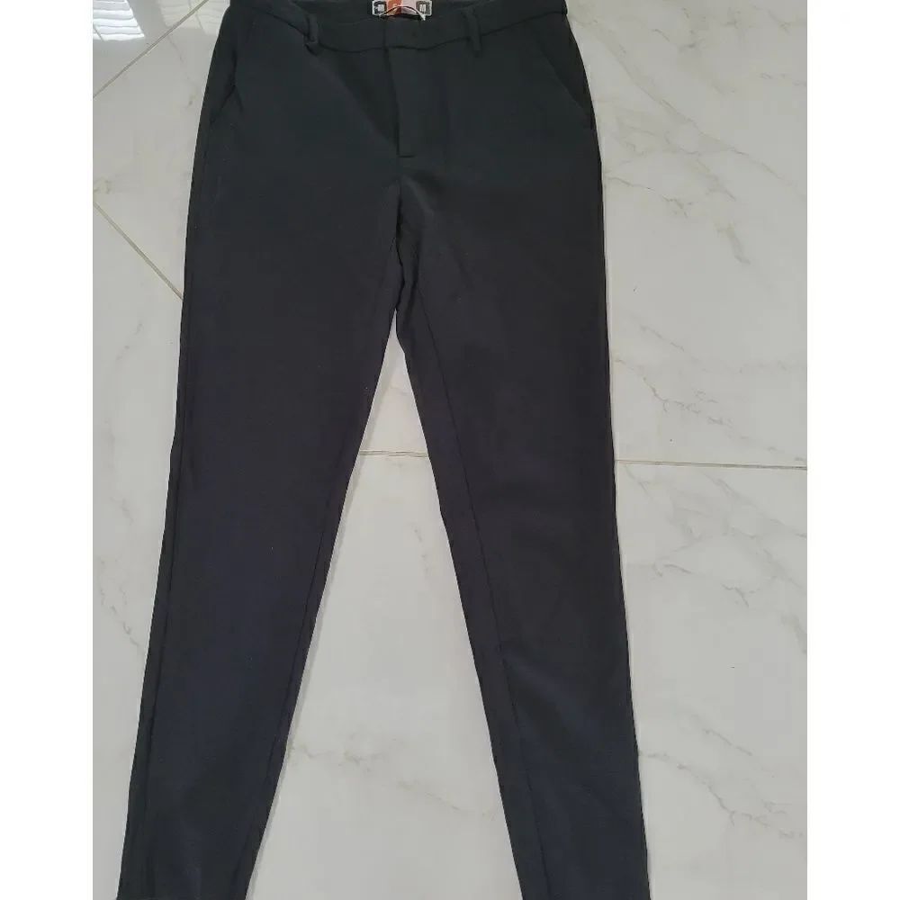 MSGM cropped black pants 42 6
